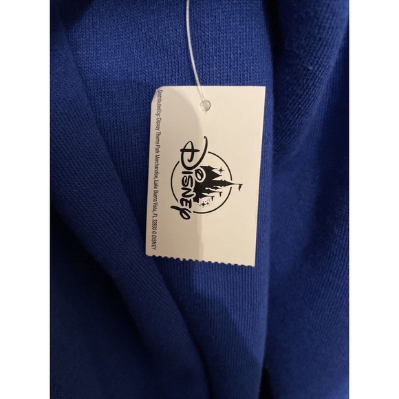 NEW Star Wars Hoodie Adult Large Blue Darth Vader Security 45th Disney Parks - Picture 7 of 7